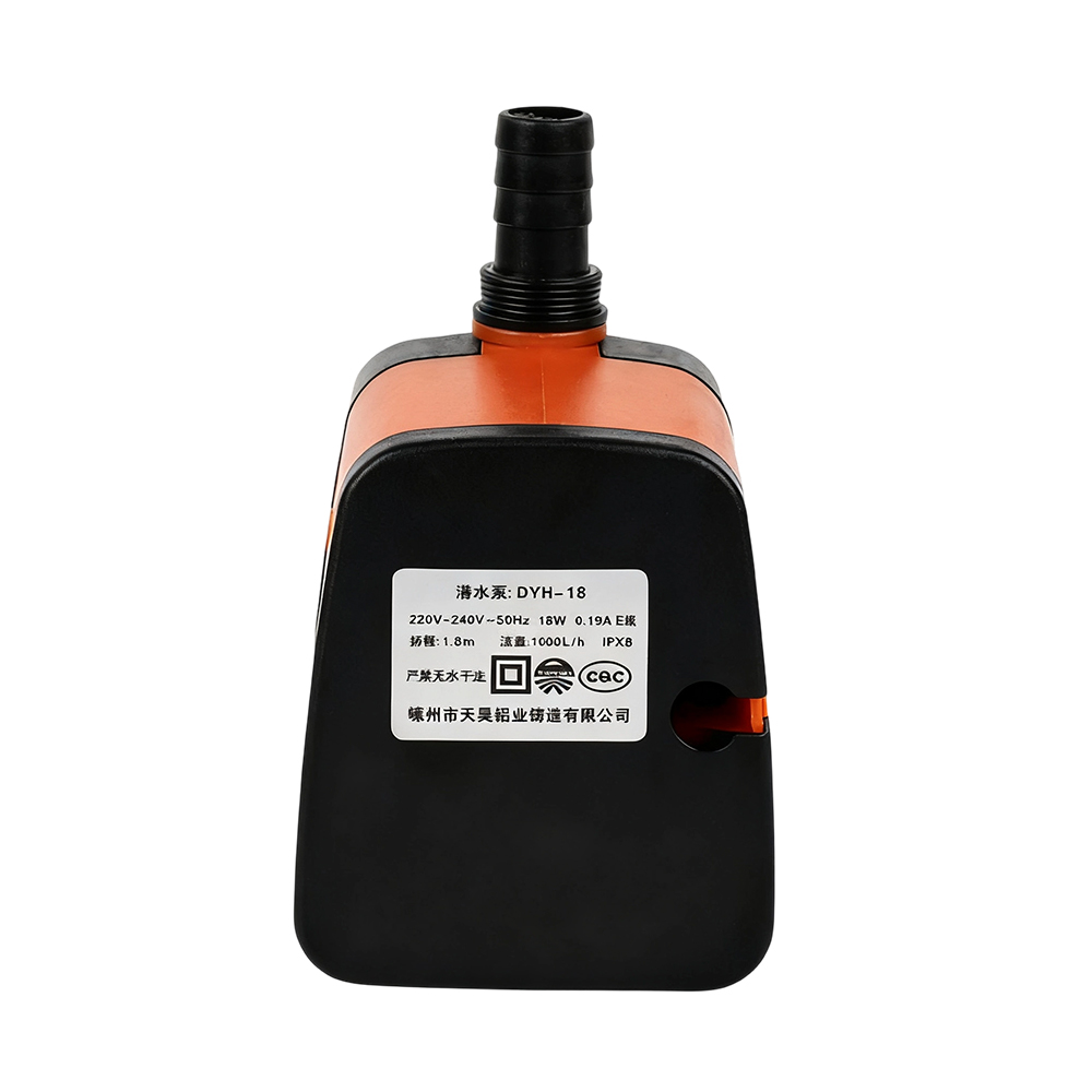 DYH-18 Ventilateur de refroidissement/pompe à eau de 18 W, résistant aux taches et durable